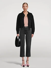 Kye Mid-Rise Straight Jeans