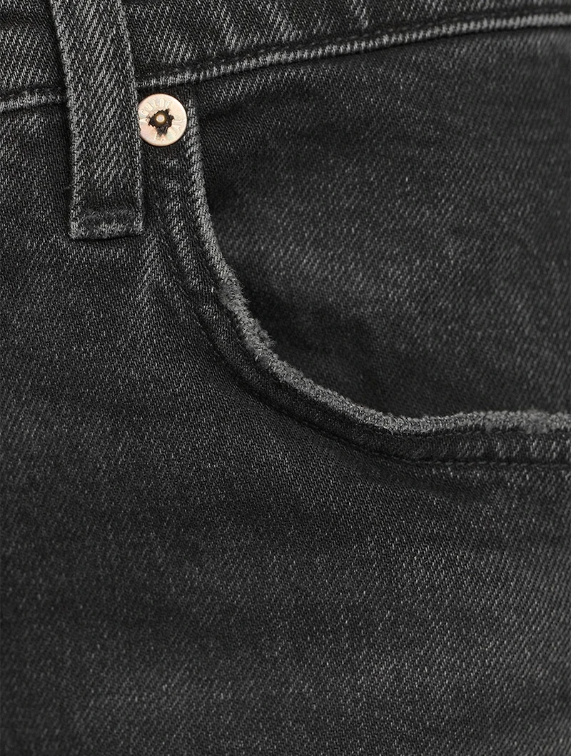 Kye Mid-Rise Straight Jeans