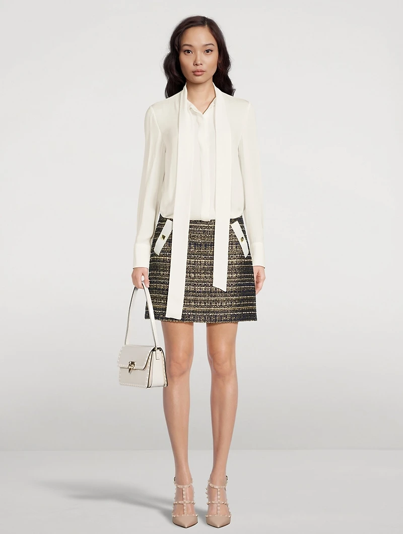 Tweed Party Mini Skirt