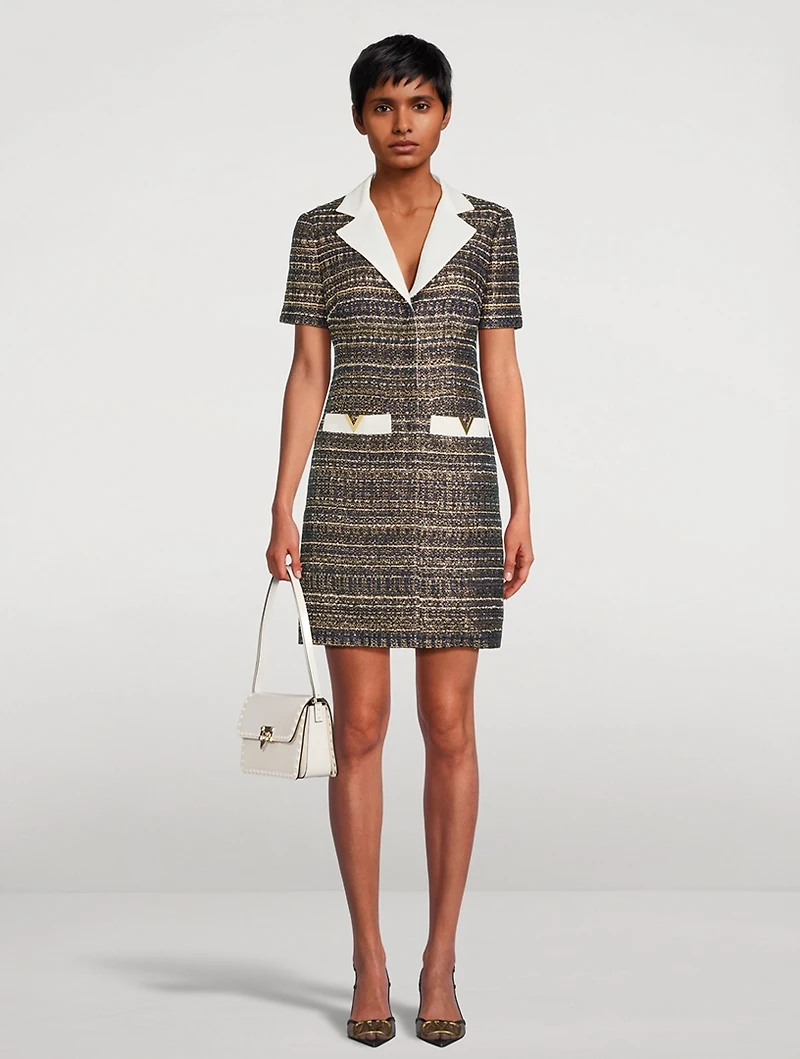 Tweed Party Mini Dress