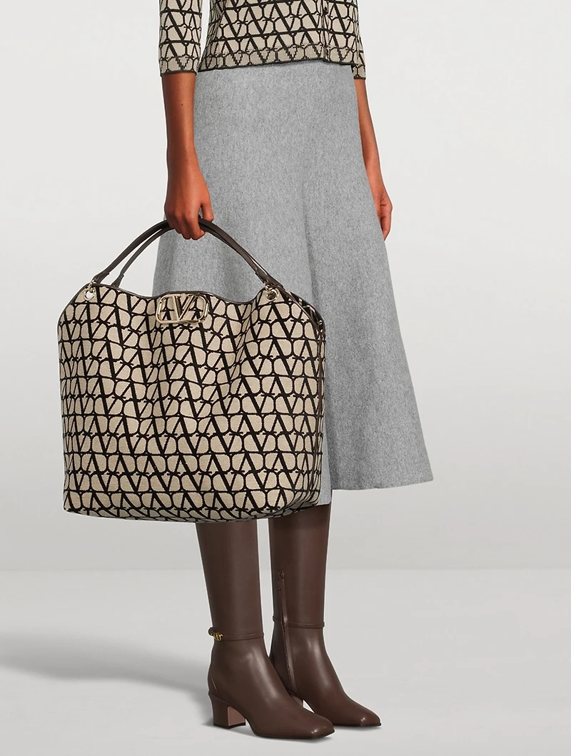 Tan-Go Leather Knee-High Boots