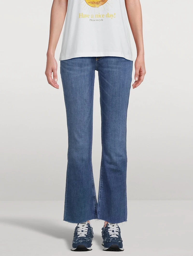 Isola Cropped Bootcut Jeans