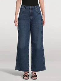 Magda Wide-Leg Carpenter Jeans