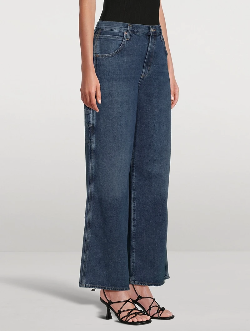 Magda Wide-Leg Carpenter Jeans