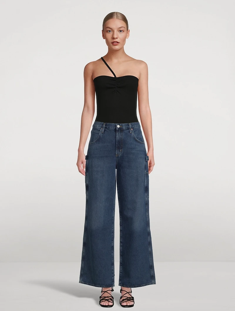Magda Wide-Leg Carpenter Jeans