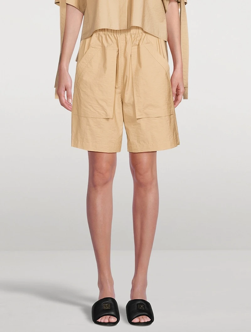 Loewe x Paula’s Ibiza Cotton Workwear Shorts