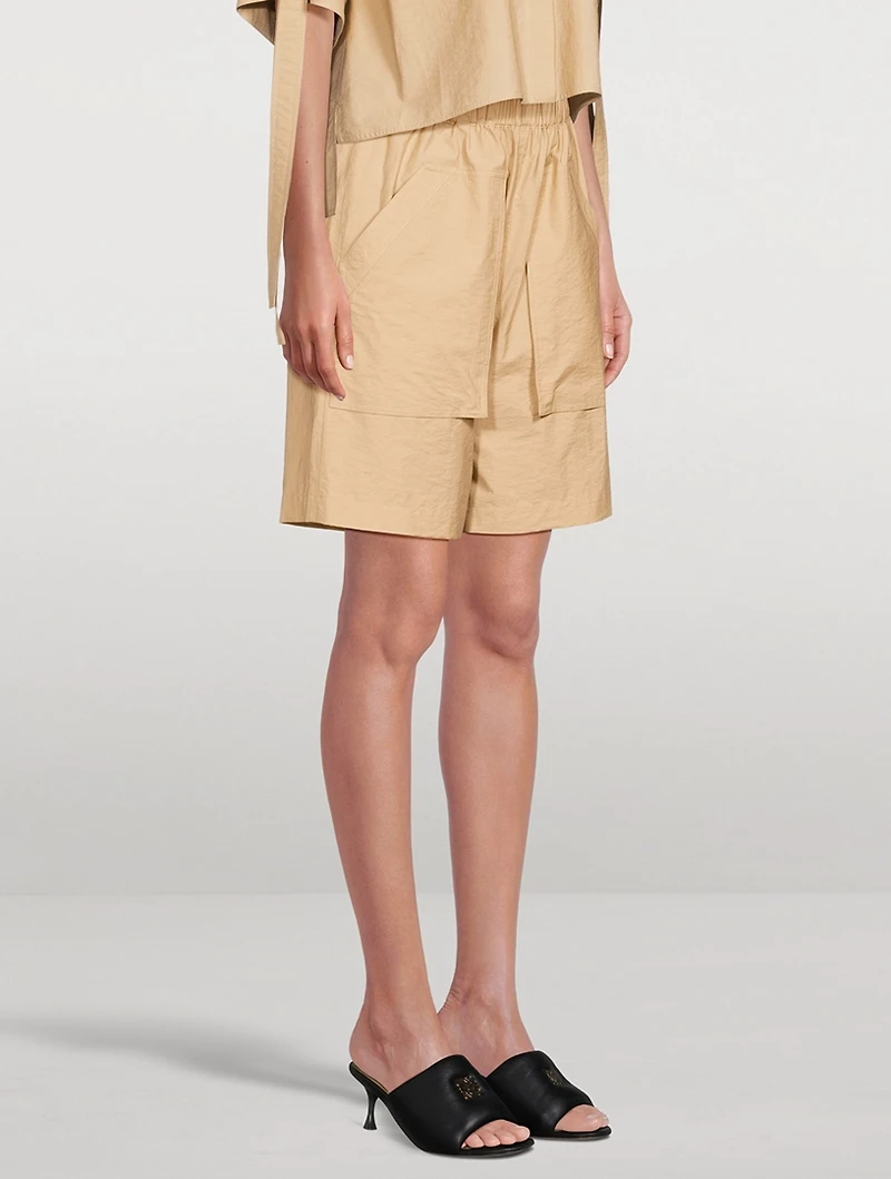 Loewe x Paula’s Ibiza Cotton Workwear Shorts