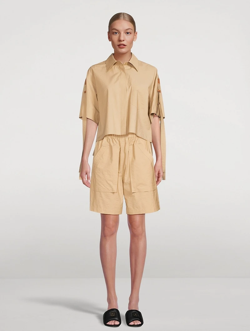 Loewe x Paula’s Ibiza Cotton Workwear Shorts