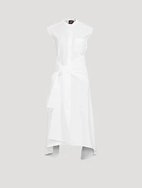 Loewe x Paula’s Ibiza Knot Cotton Shirt Dress