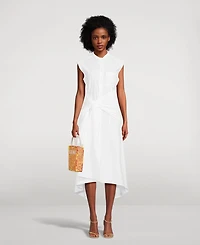 Loewe x Paula’s Ibiza Knot Cotton Shirt Dress