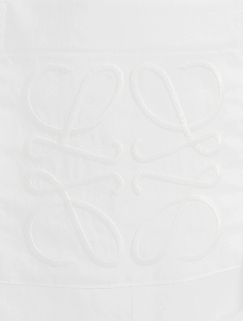 Loewe x Paula’s Ibiza Knot Cotton Shirt Dress
