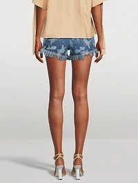 Loewe x Paula’s Ibiza Fish Denim Shorts
