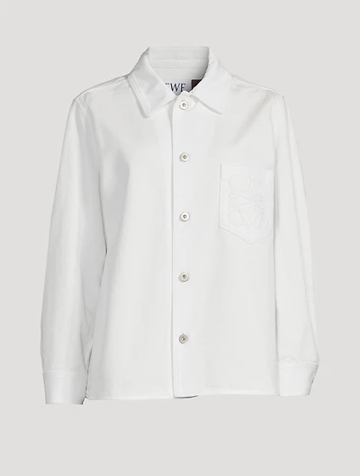 Anagram Denim Overshirt