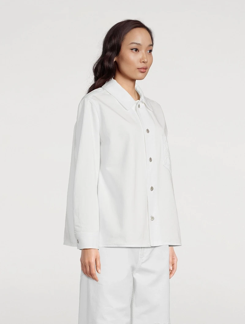 Anagram Denim Overshirt