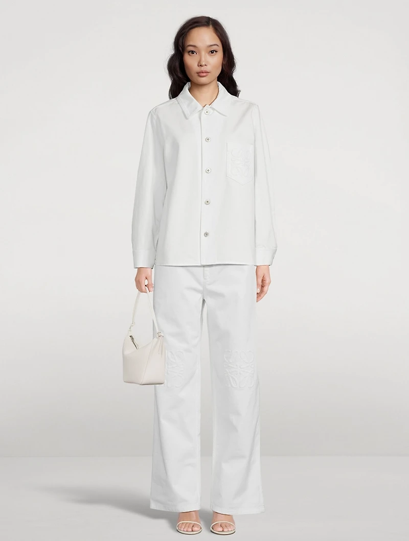 Anagram Denim Overshirt