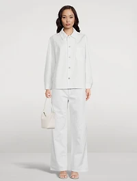 Anagram Denim Overshirt
