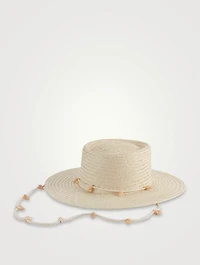 Seashells Boater Hat