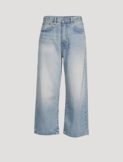 D'Arcy Wide-Leg Ankle Jeans
