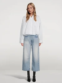 D'Arcy Wide-Leg Ankle Jeans