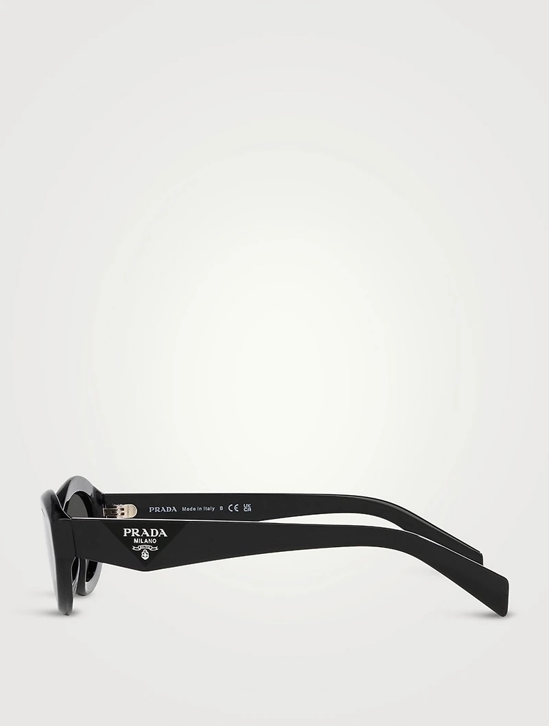 Oval Cat Eye Sunglasses