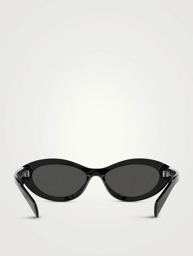 Oval Cat Eye Sunglasses