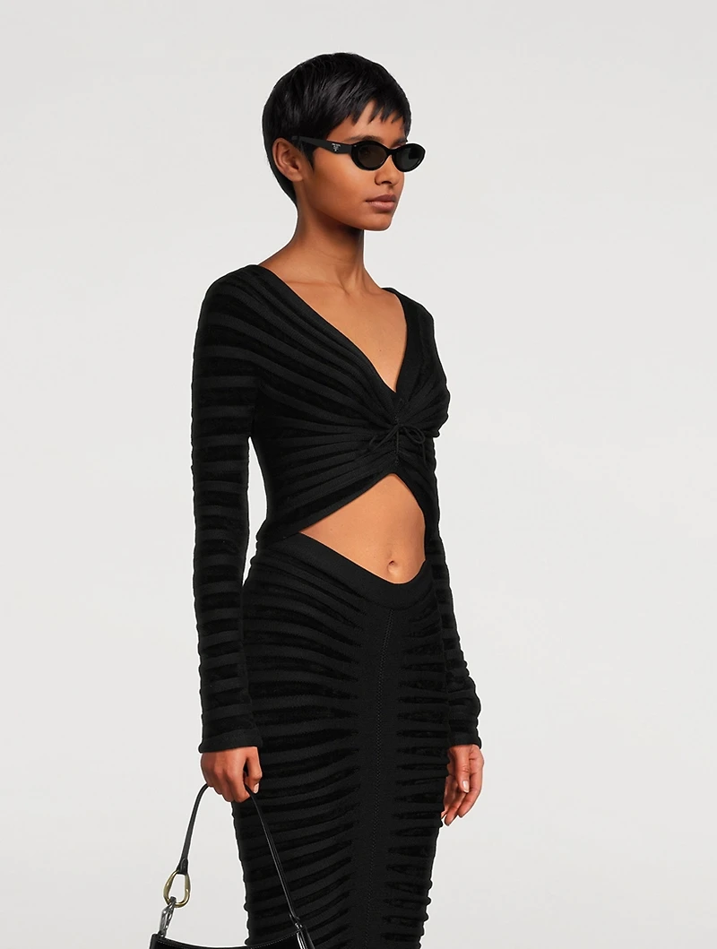 Oval Cat Eye Sunglasses