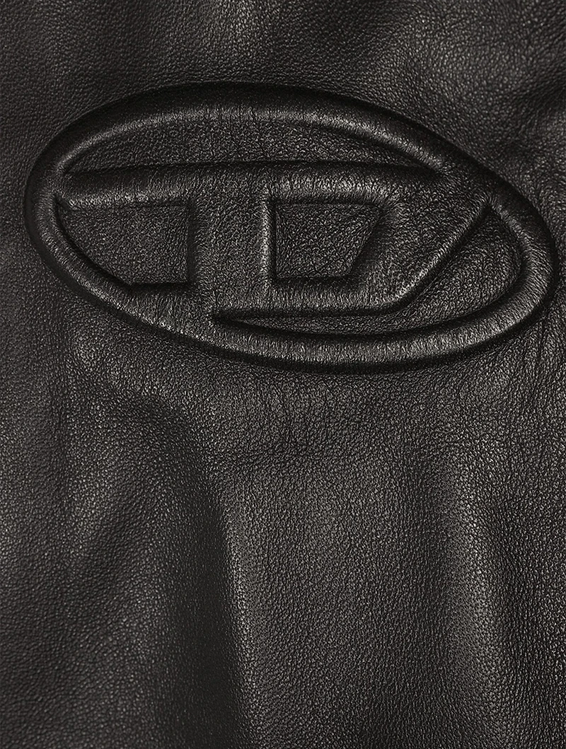 L-Metalo Leather Biker Jacket