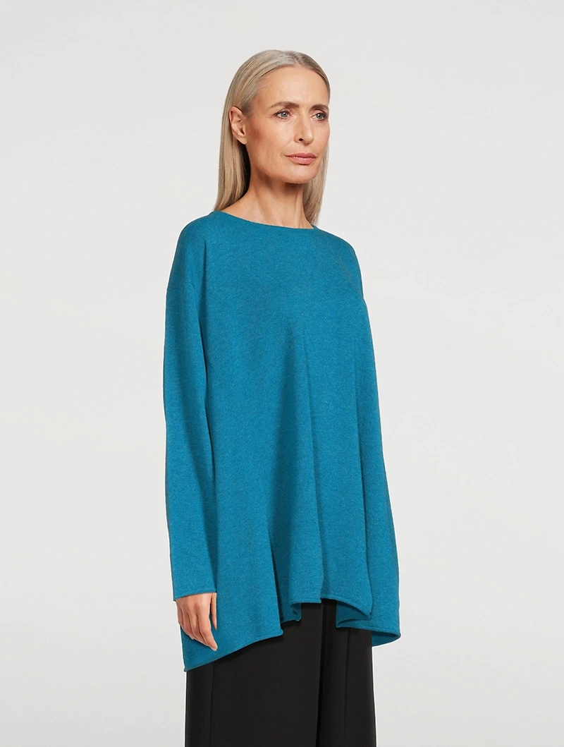 Cashmere A-Line Sweater
