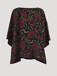 Silk Tunic Floral Print