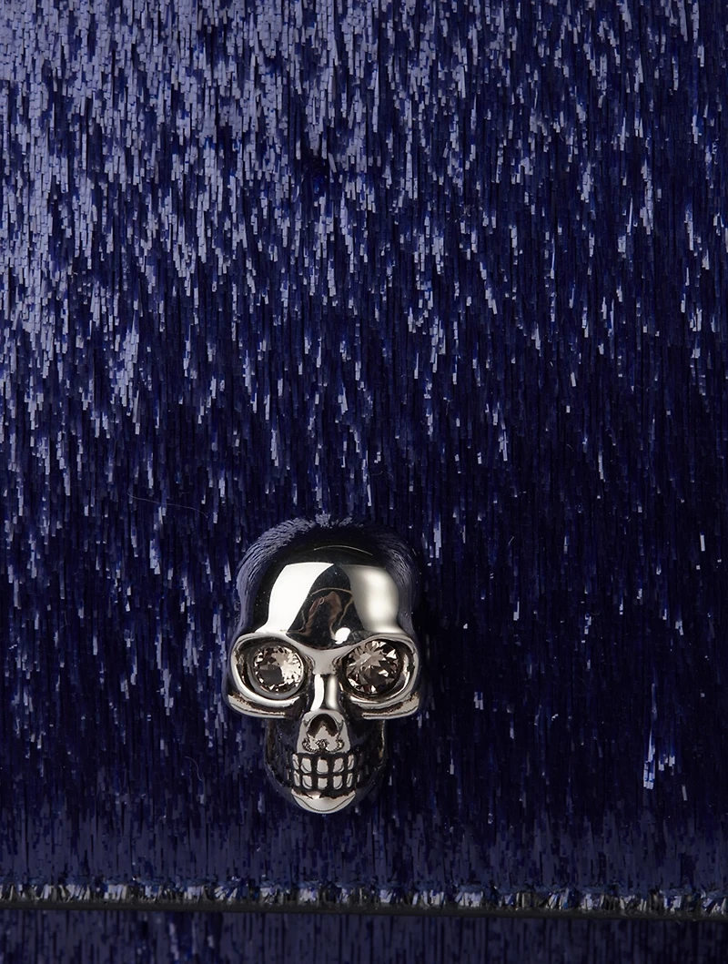 Small Skull Tinsel Bag