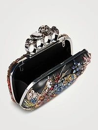 Knuckle Leather Clutch