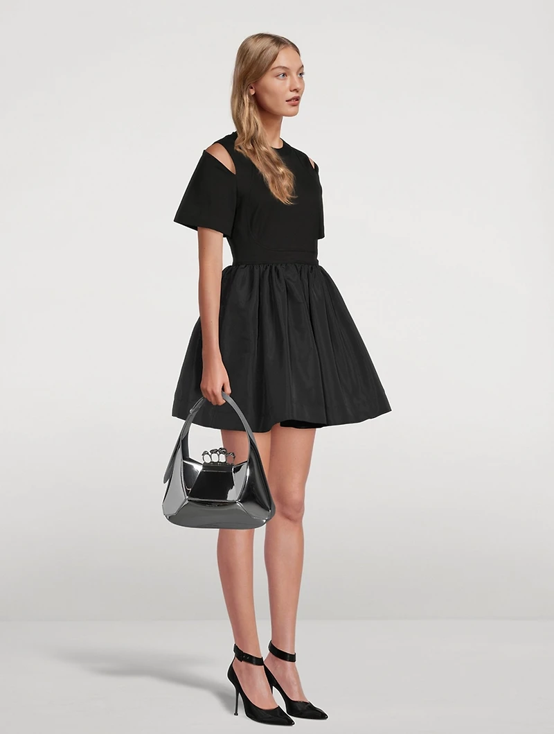 The Jewelled Mirrored Shoulder Bag