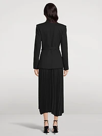 Ambretta Pleated Blazer Dress
