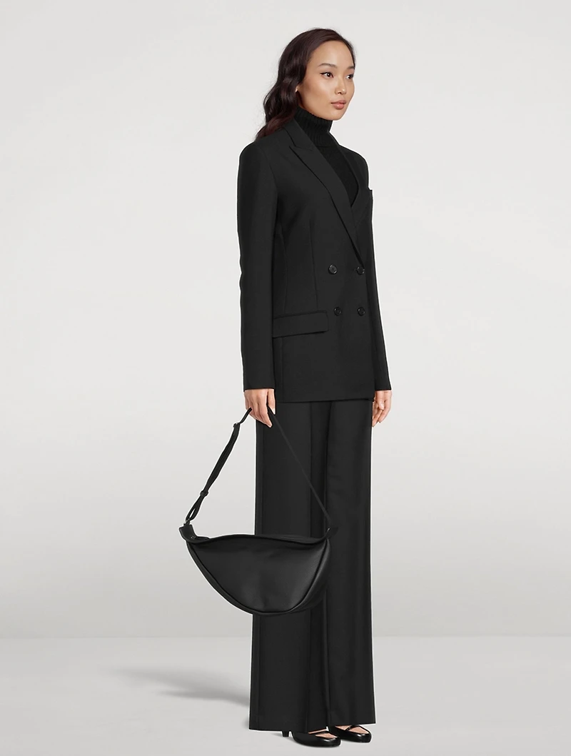 Large Slouchy Banana Leather Bag