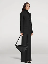 Large Slouchy Banana Leather Bag