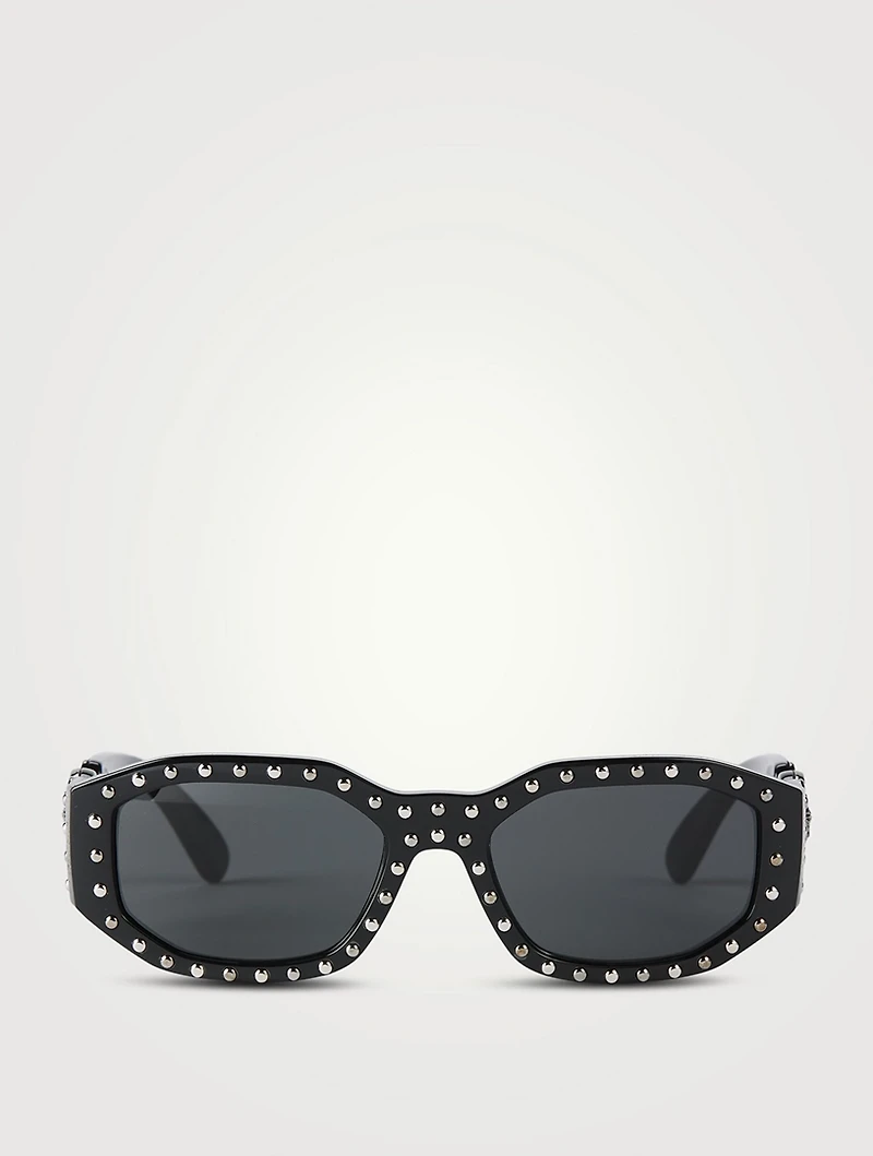 Medusa Biggie Sunglasses With Studs
