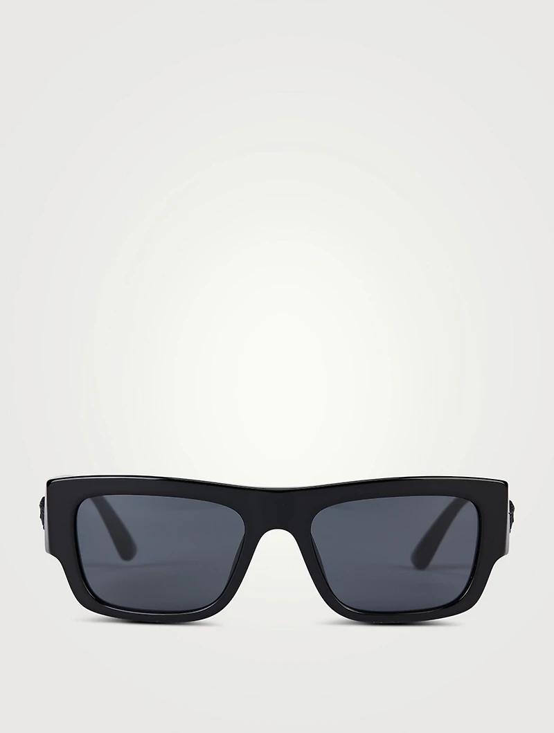 Medusa Biggie Rectangular Sunglasses