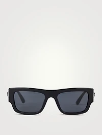 Medusa Biggie Rectangular Sunglasses