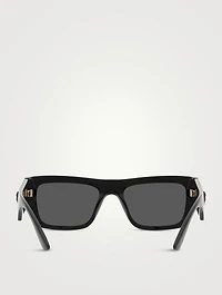 Medusa Biggie Rectangular Sunglasses