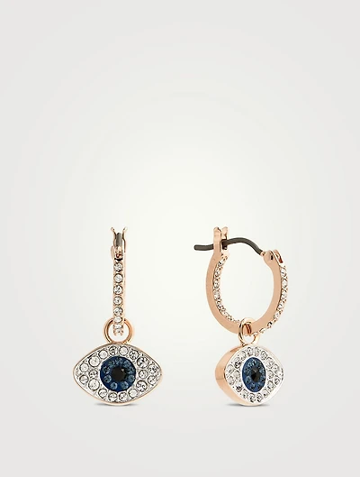 Swarovski Symbolic Crystal Hoop Earrings