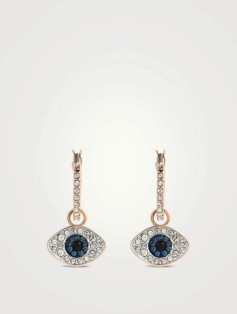 Swarovski Symbolic Crystal Hoop Earrings