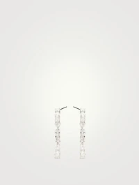 Tennis Deluxe Crystal Hoop Earrings