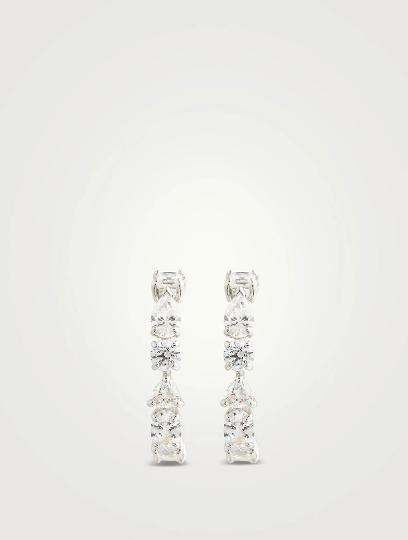 Tennis Deluxe Crystal Ear Cuffs