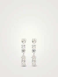 Tennis Deluxe Crystal Ear Cuffs