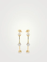 Constella Crystal Hoop Earrings