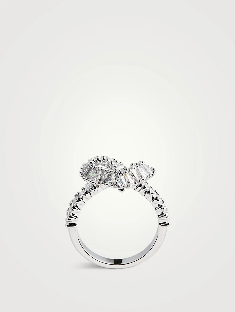 Matrix Crystal Heart Ring