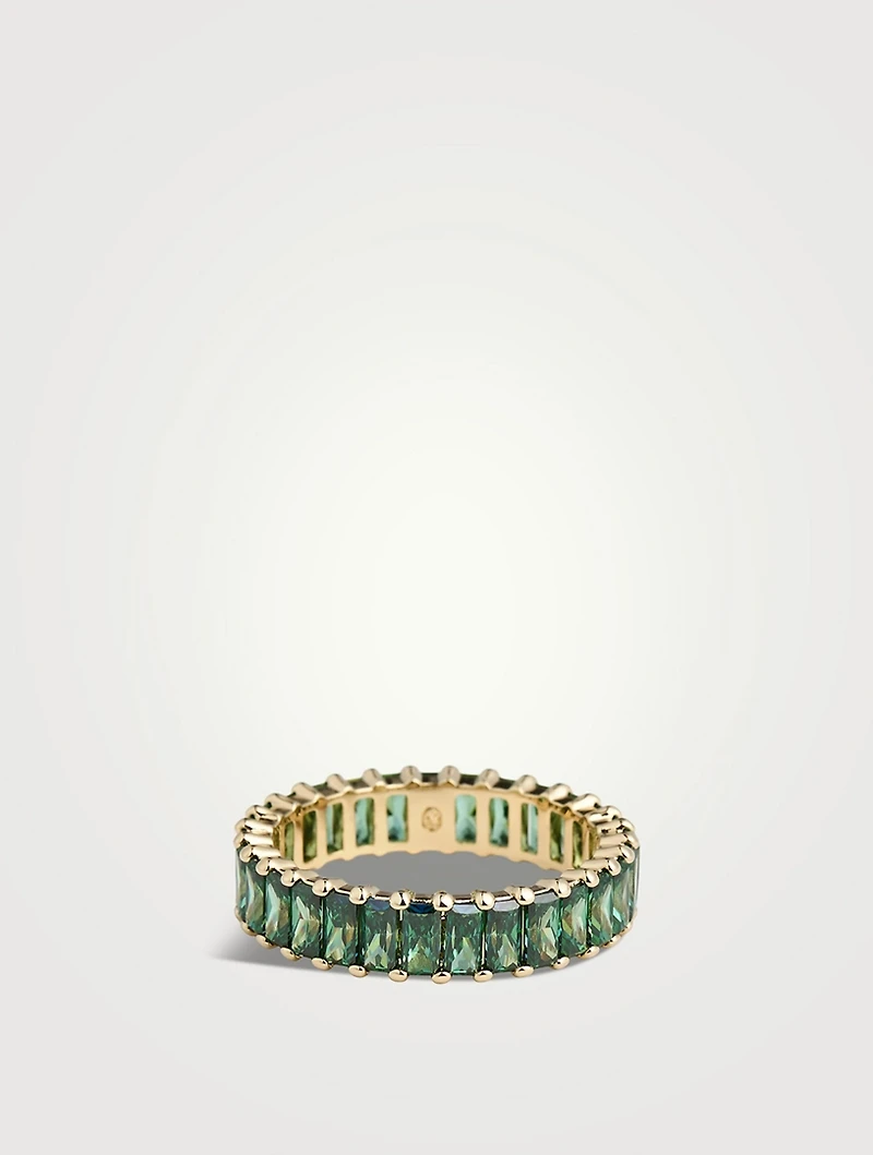 Matrix Crystal Eternity Ring