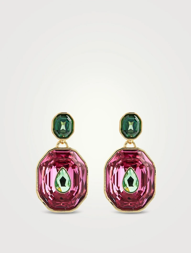Chroma Swarovski Drop Earrings