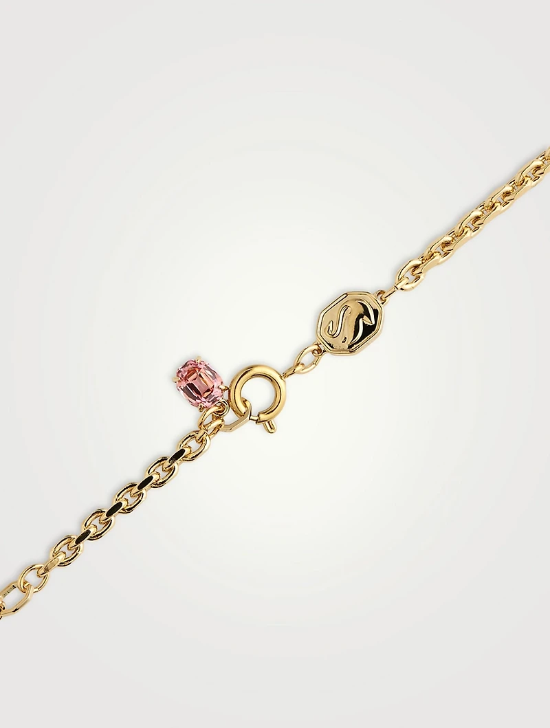 Florere Crystal Brooch Necklace