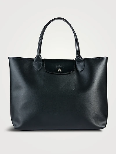 Large Le Pliage City Top Handle Bag